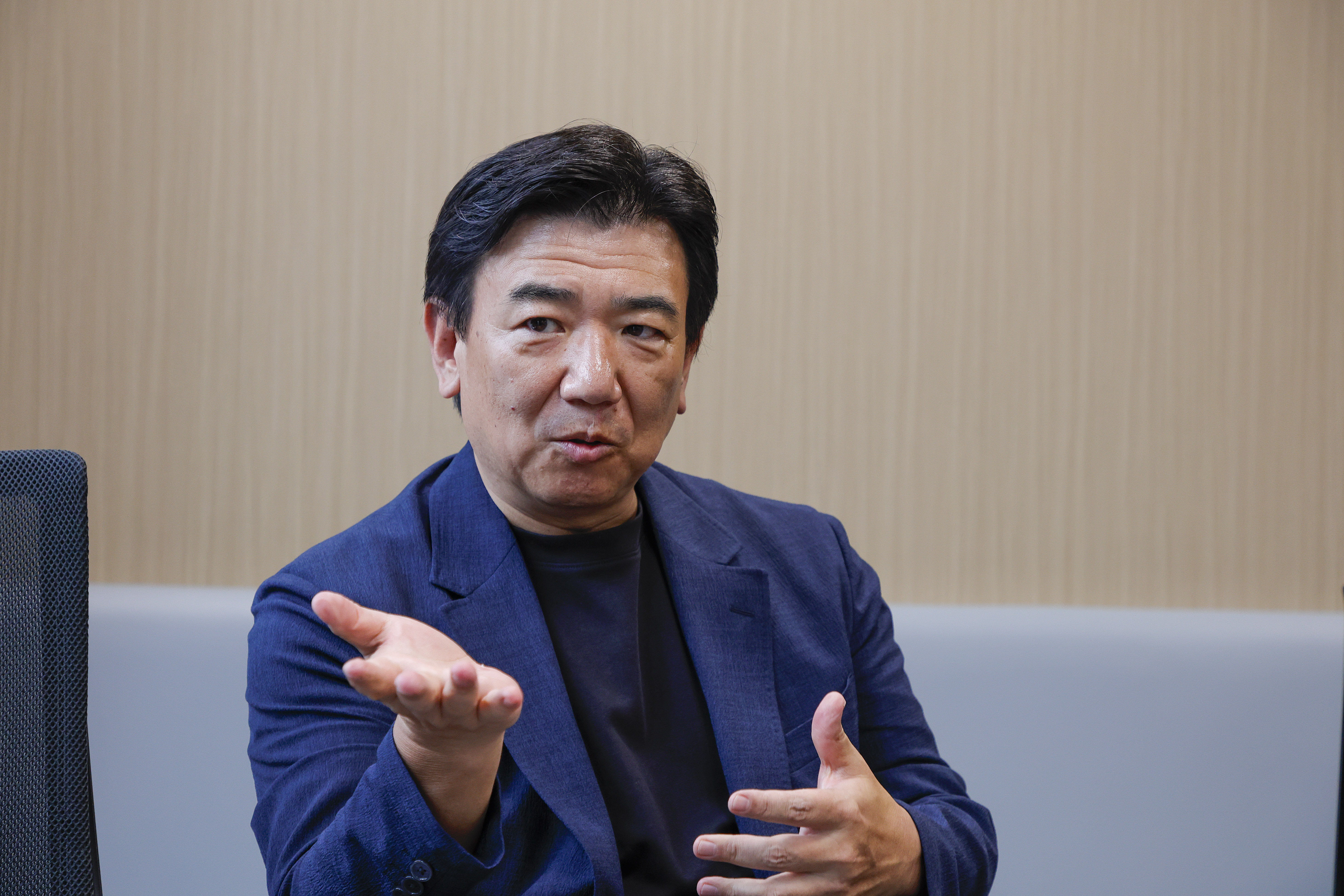 インタビュー風景：小松様